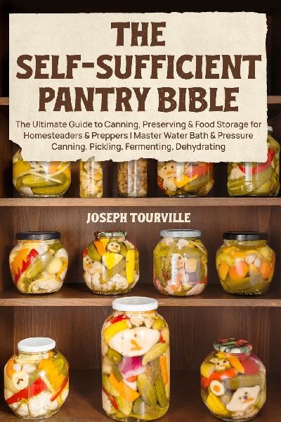The Self-Sufficient Pantry Bible: The Ultimate Guide to Canning, Preserving & Food Storage for Homesteaders & Preppers | Master Water Bath & Pressure Canning, Pickling, Fermenting, Dehydrating