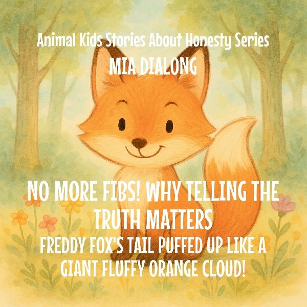 No More Fibs! Why Telling the Truth Matters: Freddy Foxs Tail Puffed Up Like a Giant Fluffy Orange Cloud!