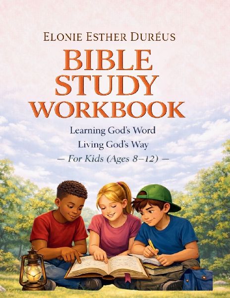 Bible Study Workbook For Kids 8-12 Yrs: Learning Gods Word, Living Gods Way