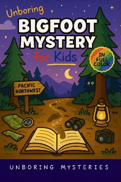 Unboring Bigfoot Mystery for Kids: Funny, Fascinating Guide to the Strangest True Bigfoot Mysteries, Shocking Evidence, and Unexplained Sightings