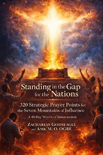 Standing in the Gap for the Nations - 320 Strategic Prayer Points for the Seven Mountains of Influence: A 40-Day Watch of Intercession for the Church, Leaders, and the Establishment of Gods Kingdom in the Nations