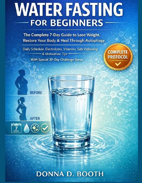 Water Fasting for Beginners: The Complete 7-Day Guide to Lose Weight, Restore Your Body & Heal Through Autophagy | Daily Schedule, Electrolytes, Vitamins, Safe Refeeding & Motivation Tips With Special 30 Challenge Bonus