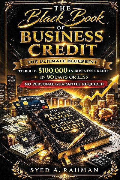 THE BLACK BOOK OF BUSINESS CREDIT: THE ULTIMATE BLUEPRINT TO BUILD $100,000 IN BUSINESS CREDIT IN 90 DAYS OR LESS USING ONLY YOUR EIN