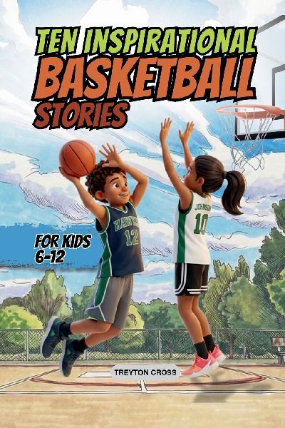 Ten Inspirational Basketball Stories for Kids 6-12: Amazing Tales for Kids to Develop Confidence and Character, While Building Teamwork and Real Court Skills