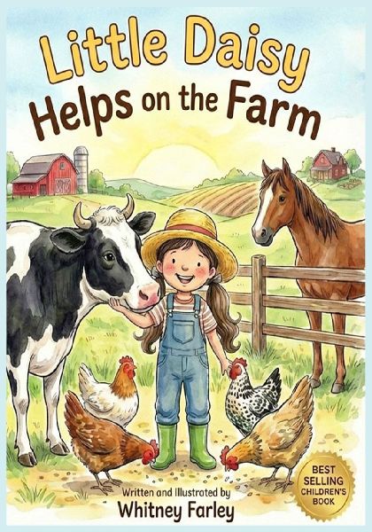 Little Daisy Helps On The Farm