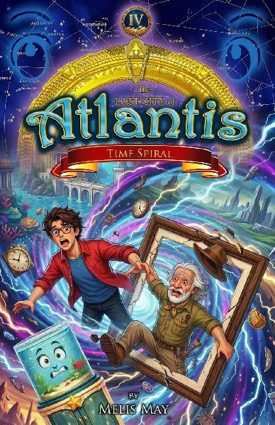 The Lost City of Atlantis / Book 4 of 13 - TIME SPIRAL: An Epic Mythological Fantasy Beyond Time and Worlds for Ages 9-14