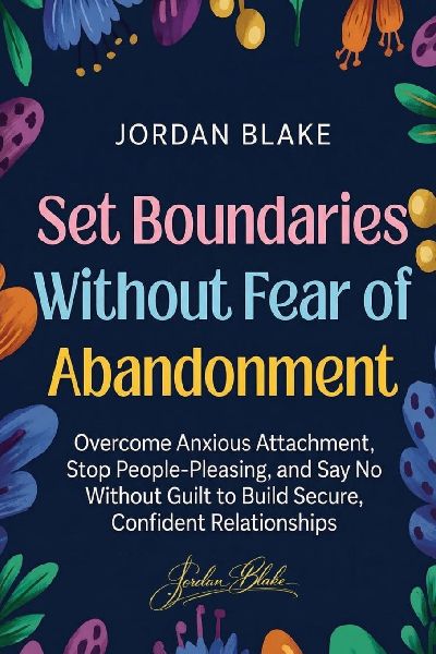 Set Boundaries Without Fear of Abandonment: Overcome Anxious Attachment, Stop People-Pleasing, and Say No Without Guilt to Build Secure, Confident Relationships