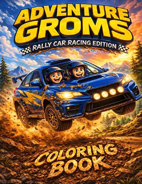Adventure Groms: Rally Racing, Drift Cars, Dirt Roads, Snow Tracks, Off Road Racing Action for Kids, Teens and Adults
