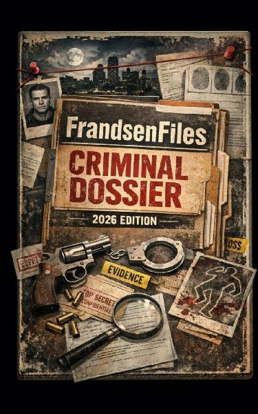 FrandsenFiles Criminal Dossier: 2026 Edition