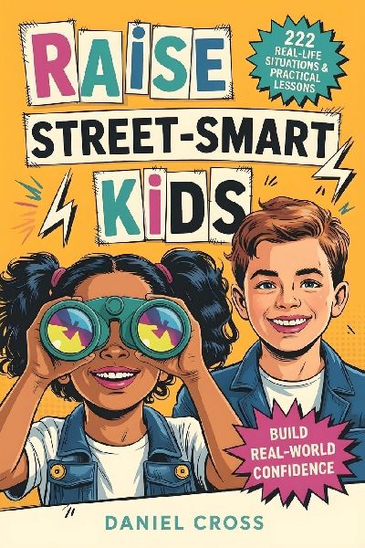 Raise Street-Smart Kids: 222 Real-Life Situations & Practical Lessons to Help Your Child Avoid Mistakes, Think Clearly, and Navigate School, Friends, and Life with Confidence