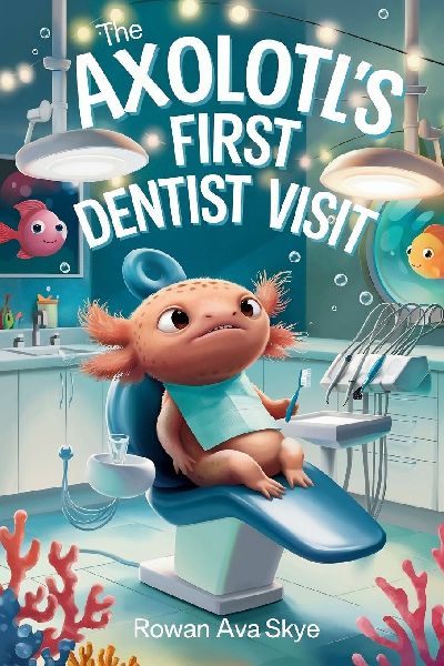 The Axolotls First Dentist Visit: A Gentle Story About Courage, Dental Visits, and Overcoming Fear for Kids Ages 4-12