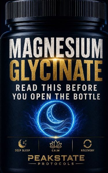 Magnesium Glycinate: Read This Before You Open the Bottle - The Complete Protocol for Deep Sleep, Calm, and Recovery