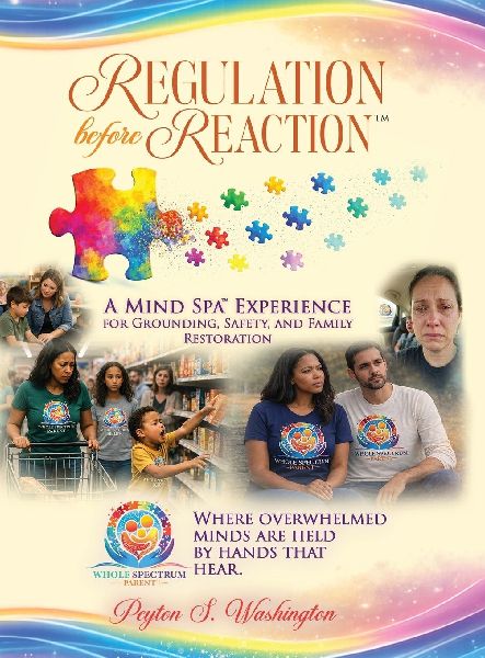 Regulation Before Reaction(TM): A Mind Spa(TM) Experience for Grounding, Emotional Regulation, and Family Restoration