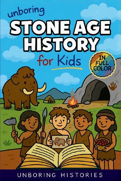 Unboring Stone Age History for Kids: Funny, Interesting, Concise Guide to Early Humans, Woolly Mammoths, and Prehistoric Survival You Wont Believe Are Real