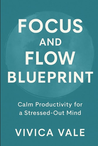 Focus and Flow Blueprint Calm Productivity for a Stressed-Out Mind