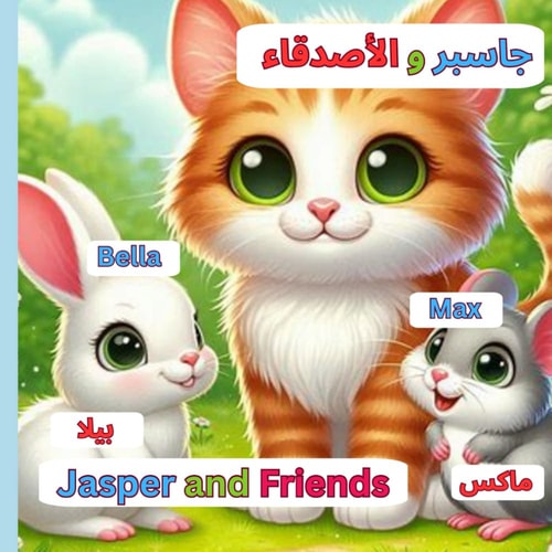 Jasper and Friends-جاسبر و الأصدقاء English-Arabic Bilingual Book.