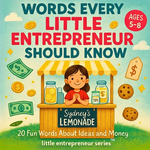 Words Every Little Entrepreneur Should Know A Fun Introduction To Money, Business, and Big Ideas for Kids (Ages 5-8)
