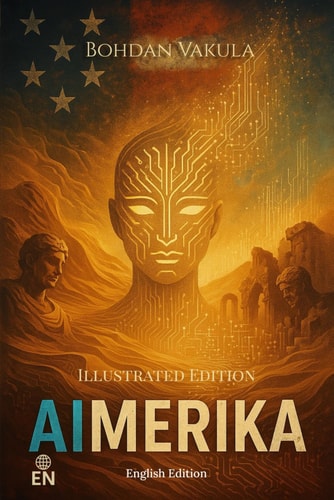 AImerika Paperback - Black & White on White Paper (English Edition)