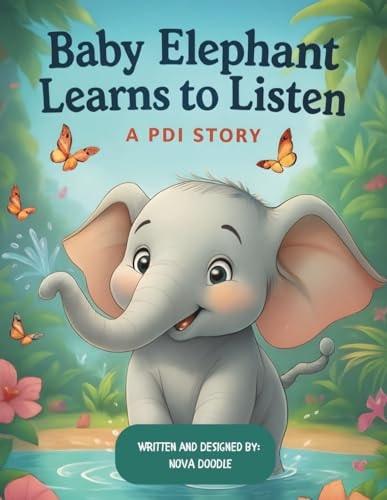 Baby Elephant Listens A Story for PCIT Families About Following Directions: A Therapeutic Story for Children and Caregivers Learning about Listening, Time-out, and Trying Again