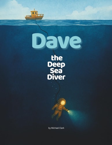 Dave the Deep Sea Diver A Peaceful Ocean Adventure About Bravery, Helping Others, and Finding Treasure