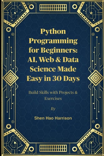 Python Programming for Beginners AI, Web & Data Science Made Easy in 30 Days: Build Skills with Projects & Exercises