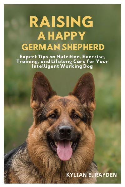 Raising A Happy German Shepherd: Expert Tips on Nutrition, Exercise, Training, and Lifelong Care for your Intelligent Working Dog