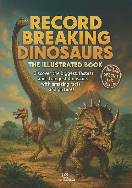 Record Breaking Dinosaurs: The Illustrated Book. Discover the biggest, fastest and strangest dinosaurs with amazing facts and pictures