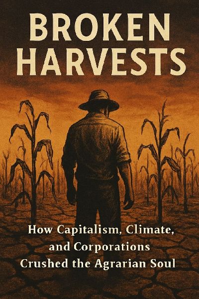 "Broken Harvests: How Capitalism, Climate, and Corporations Crushed the Agrarian Soul" :  Subtitle: A Global Inquiry into the Socio-Agrarian Crisis