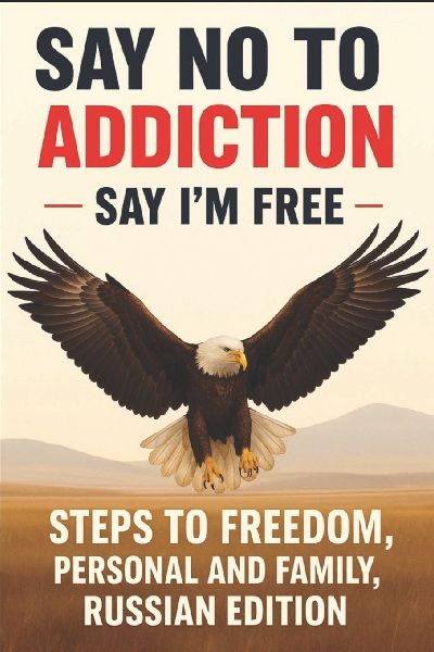 Say No to addiction, SayIm FREE: Steps to Freedom: Personal or Family .  (Russian Edition)