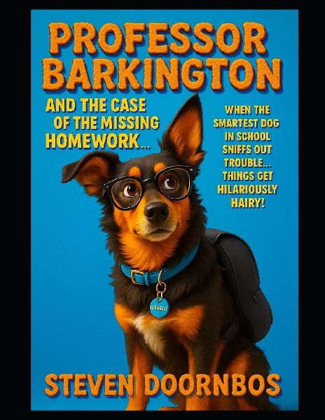 Professor Barkington and the Case of the Missing Homework: A read to me book for kids ages 5-12: When the smartest dog in school sniffs out trouble, things get hilariously hairy.