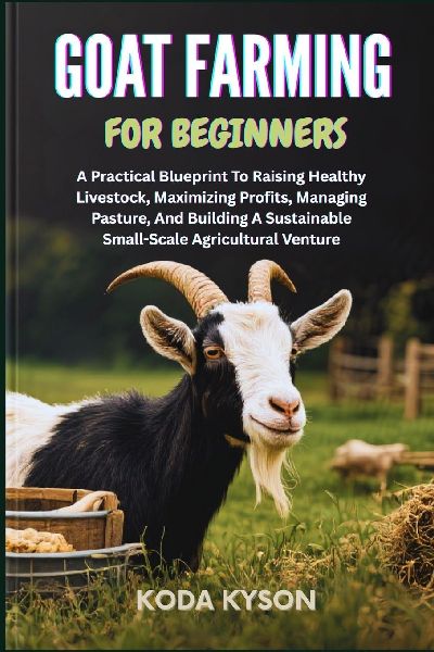 GOAT FARMING FOR BEGINNERS: A Practical Blueprint To Raising Healthy Livestock, Maximizing Profits, Managing Pasture, And Building A Sustainable Small-Scale Agricultural Venture
