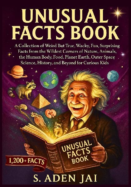 UNUSUAL FACTS BOOK: A Collection of Weird But True, Wacky, Fun, Surprising Facts from the Wildest Corners of Nature, Animals, the Human Body, Food, Planet Earth, Outer Space, Science, History, and Beyond for Curious Kids