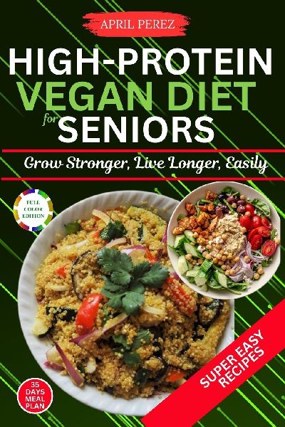 High Protein Vegan Diet  For  Seniors: Grow Stronger, Live Longer, Easily