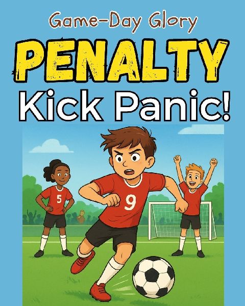 Penalty Kick Panic!: A Fun and Inspiring Soccer Chapter Book for Kids Ages 8-12 About Teamwork, Confidence and Never Giving Up