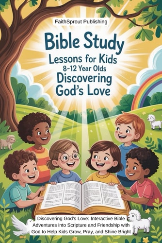 Bible Study Lessons for Kids 8-12 Year Olds Discovering God's Love: Interactive Bible Adventures Into The Scripture and Friendship with God to Help Kids Grow, Pray and Shine Bright