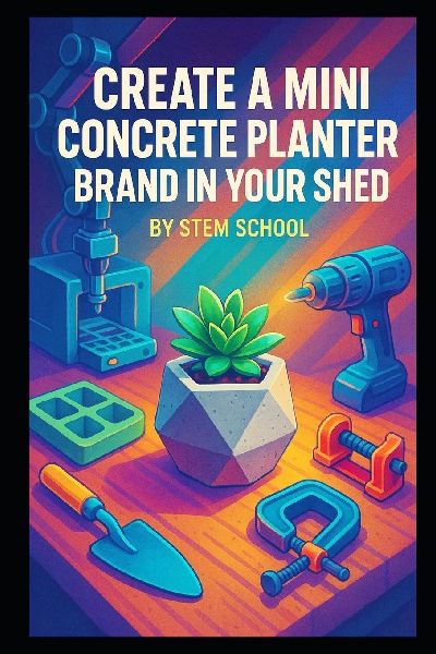 Create a Mini Concrete Planter Brand in Your Shed: Step-by-Step Guide to Molds, Pigments, and Packaging for Instagram-Worthy Indoor Planters
