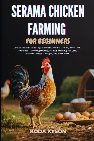 SERAMA CHICKEN FARMING FOR BEGINNERS: A Practical Guide To Raising The Worlds Smallest Poultry Breed With Confidence - Covering Housing, Feeding, Breeding, Egg Care, Backyard Success Strategies, And Much More