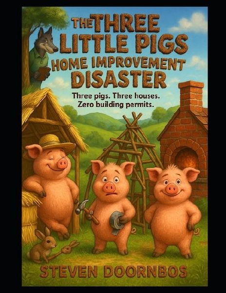 The Three Little Pigs Home Improvement Disaster. A read to me Kids book for ages 5-12: Three pigs. Three houses. Zero building permits.