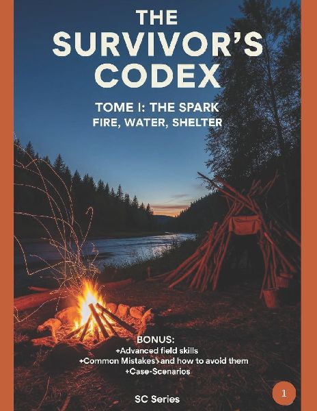 The Survivor's Codex: Tome I - The Spark: Mastering Fire, Water, and Shelter - Essential Survival Skills for Any Environment