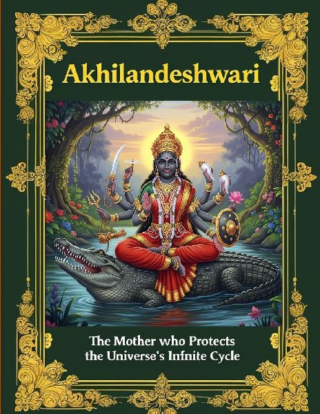 Akhilandeshwari: The Mother Who Protects the Universes Infinite Cycle
