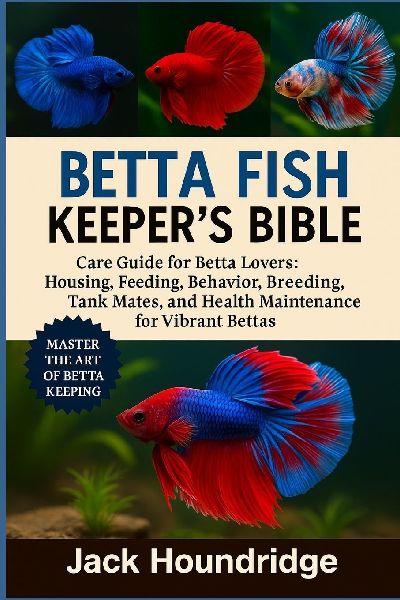 BETTA FISH KEEPERS BIBLE: Care Guide for Betta Lovers: Housing, Feeding, Behavior, Breeding, Tank Mates, and Health Maintenance for Vibrant Bettas