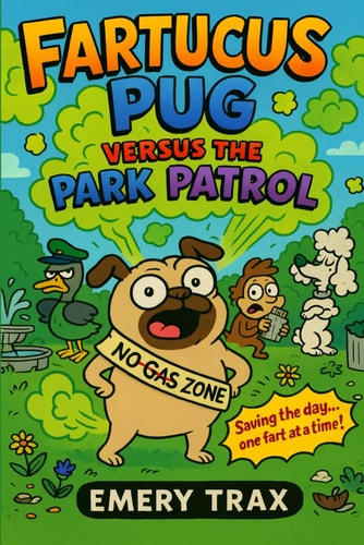 Fartucus Pug Versus the Park Patrol A Hilarious Chapter Book for Kids Ages 7-10 About a Stinky Pug, Silly Animal Friends, and Fart-Powered Fun