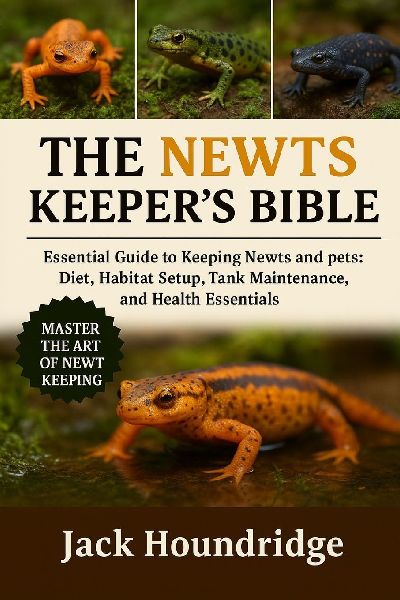 THE NEWTS KEEPERS BIBLE: Essential Guide to Keeping Newts and Salamanders as Pets: Diet, Habitat Setup, Tank Maintenance, and Health Essentials