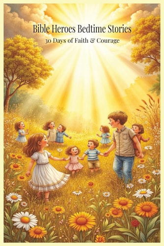 Bible Heroes Bedtime Stories 30 Days of Faith, Courage, and God's Love for Kids