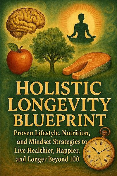Holistic Longevity Blueprint: Proven Lifestyle, Nutrition, and Mindset Strategies to Live Healthier, Happier, and Longer Beyond 100