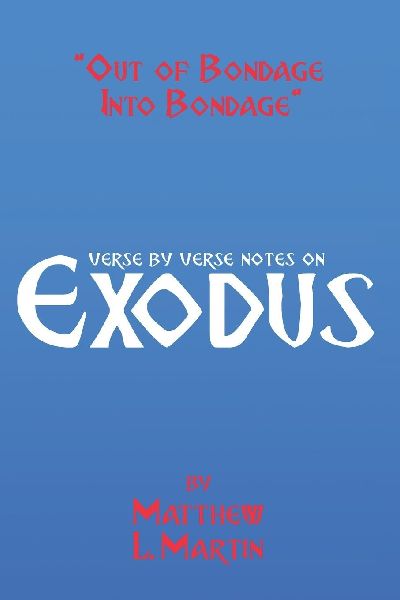 OUT OF BONDAGE INTO BONDAGE: verse by verse notes on Exodus