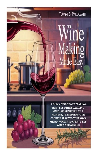 Wine Making Made Easy: A Quick Guide to Preparing Red plus Other Dazzling Ones; Single Batch at a Moment, Transform Your Cooking Space to Your Own Micro-Winery to Create the Wines You Admire
