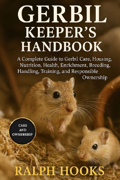 GERBIL KEEPERS HANDBOOK: A Complete Guide to Gerbil Care, Housing, Nutrition, Health, Enrichment, Breeding, Handling, Training, and Responsible Ownership