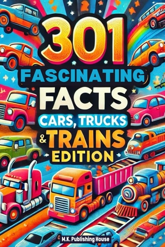 301 Fascinating Facts Cars, Trucks and Trains Edition: An Encyclopaedia For Everything You Need To Know About Vehicles! From Horsepower To Off Road Adventures