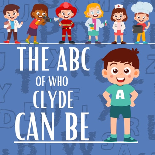The ABC of who Clyde Can be Personalised Children's Book (Boy 1)